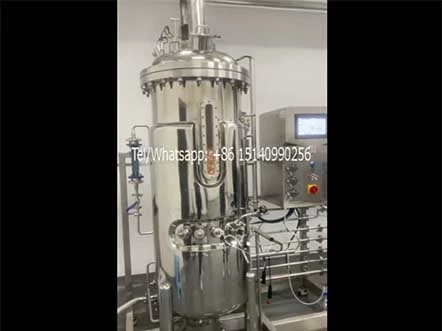 Fermentor de fermentador de biorreactor completamente automático 500L