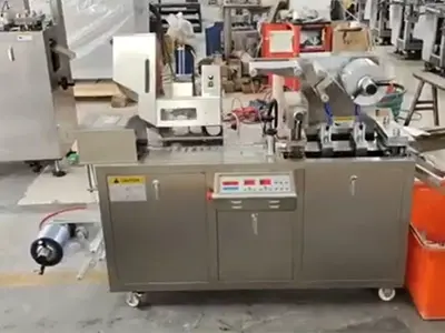 Máquina de embalaje de ampolla de tipo pequeño DPP80