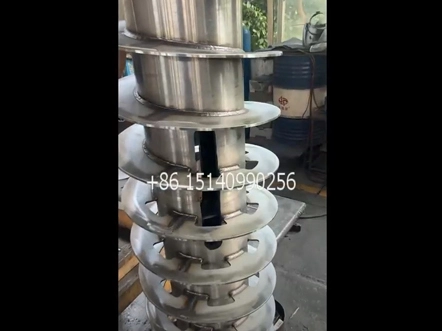 Tornillo de fabricación 2 fases decantador centrífugo separador