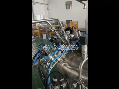 1000L, válvulas completamente automáticas, control de grupo, alimentación y biorreactor SIP, fermentador